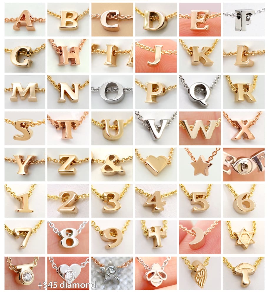Letter Charms  Initial & Alphabet Charms