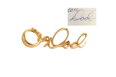 14K Gold Personalized Charm for Bracelet, Custom Bridal Charm, Wedding Bouquet charm - Fine Jewelry by Anastasia Savenko