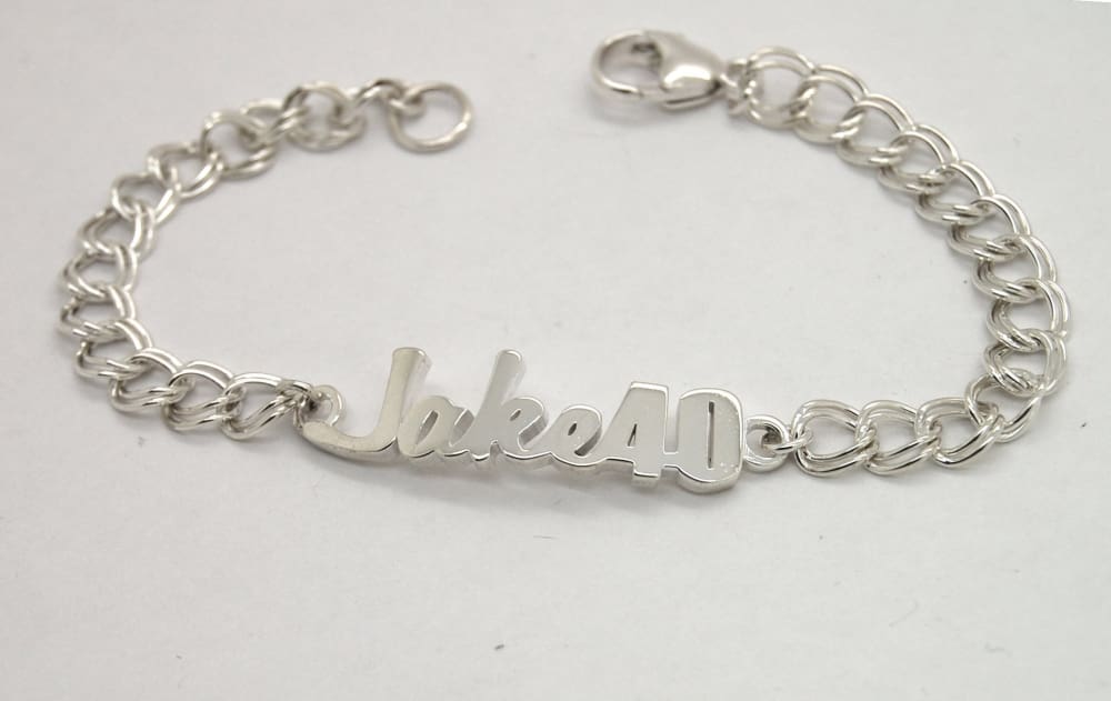 Men's Personalized Name Bracelet