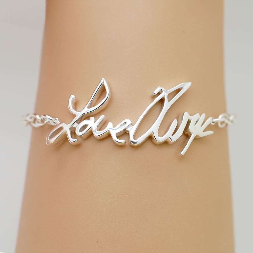 Chic in Gold - Personalized Baby Name Bracelet Gold India | Ubuy