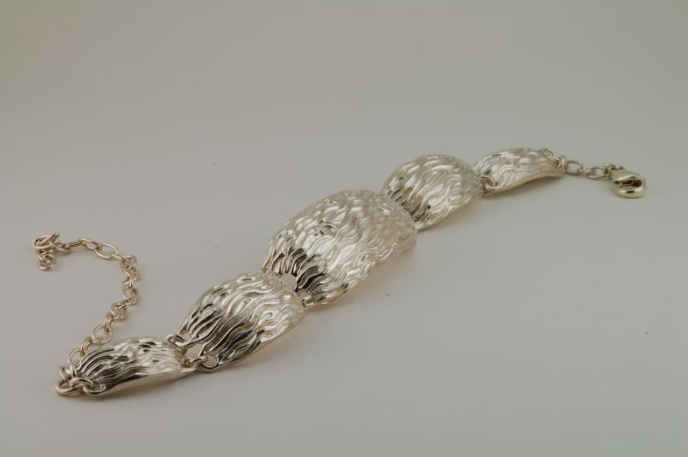 Mens Sterling Silver Cuff: Bracelet With Lapis Lazuli - Fine Jewelry by Anastasia Savenko